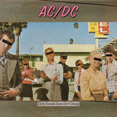 AC/DC ‎– Dirty Deeds Done Dirt Cheap ATL 50 323