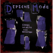 Depeche Mode ‎- Songs Of Faith And Devotion LP Gatefold Чёрный винил