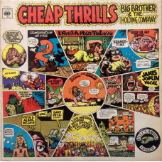 Janis Joplin / Big Brother And The Holding Company - Cheap Thrills LP 1968 чёрный винил Janis Joplin / Big Brother And The Holding Company - Cheap Thrills LP 1968 чёрный винил