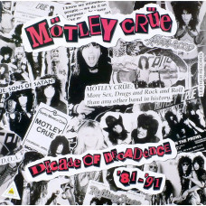 Mötley Crüe ‎- Decade Of Decadence '81-'91 + ПОСТЕР