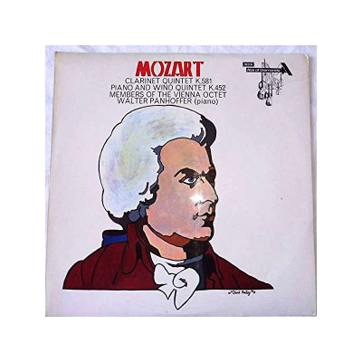 Mozart – Clarinet Quintet K581, Piano & Wind Quintet K.452 SDD289