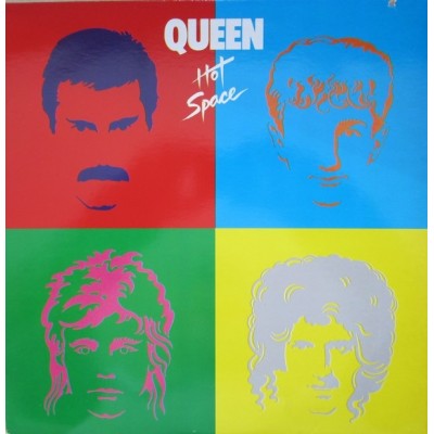 Queen ‎– Hot Space 1A 064-64773