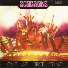 Scorpions ‎- Love At First Sting LP DDR Чёрный винил