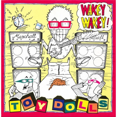 Toy Dolls ‎– Wakey Wakey! LP 1989 Brazil 230.4032