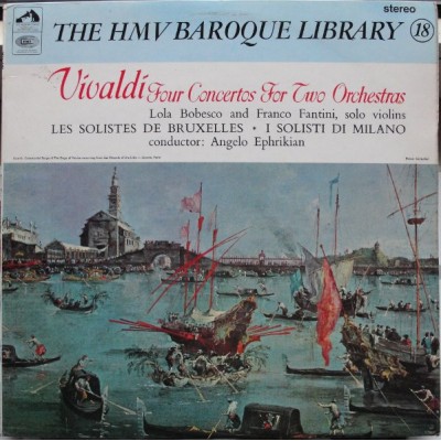 Vivaldi ‎– Four Concertos For Two Orchestras HQS 1060