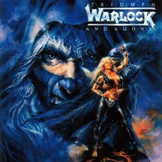 Warlock ‎– Triumph And Agony LP 1987 Gatefold