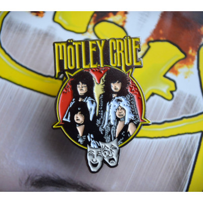 Пин - Mötley Crüe (Theatre Of Pain) значок Пин - Mötley Crüe (Theatre Of Pain) значок