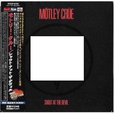 CD Motley Crue - Shout At The Devil - JAPAN! Mini-Vinyl version, Bonus Tracks! CD Motley Crue - Shout At The Devil - JAPAN! Mini-Vinyl version, Bonus Tracks!
