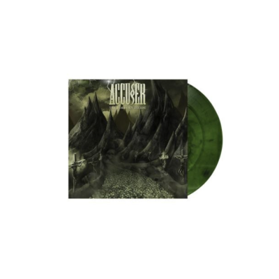 Виниловая пластинка Accuser - The Forlorn Divide LP Оливково зеленый винил 