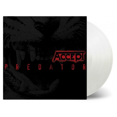 Accept ‎– Predator LP Ltd Ed Clear Vinyl 8719262010369