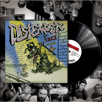 DISTEMPER - Face control LP (черный) КЛЮ037