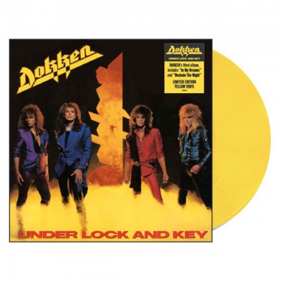 Dokken - Under Lock And Key LP Жёлтый винил Предзаказ