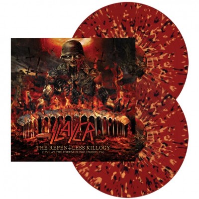 Slayer - The Repentless Killogy (Live At The Forum In Inglewood, CA) 2LP Gatefold Ltd Ed Red with Black Orange Splatter Vinyl 727361522896
