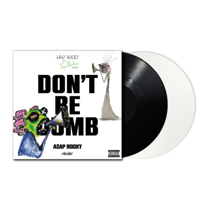 Виниловая пластинка A$Ap Rocky - Don't Be Dumb 2LP Чёрный и белый винил Предзаказ