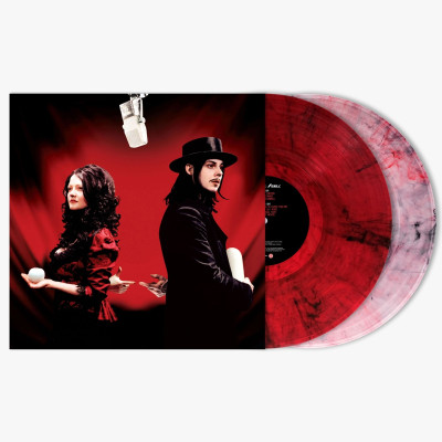 The White Stripes - Get Behind Me Satan (20th Anniversary) 2LP Красный с чёрным и дымчато-чёрный винил Предзаказ