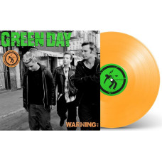 Green Day - Warning LP 25th Anniversary Неоново-оранжевый винил Предзаказ
