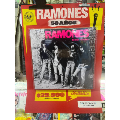 Ramones - Rocket To Russia LP + 8-стр буклет + постер + вкладка 50th Anniversary (Argentina) Предзаказ