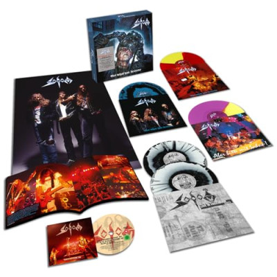 Sodom - Get What You Deserve Ltd Ed Супер Делюкс бокс сет 5LP+DVD + 34-стр книга + постер Предзаказ