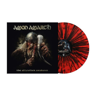 Виниловая пластинка Amon Amarth - The Allfather Awakens LP красный с чёрными брызгами винил Предзаказ