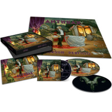 Виниловая пластинка Anthrax - Cursum Perficio 2LP пикчер диск+CD диджипак+постер+открытка Предзаказ
