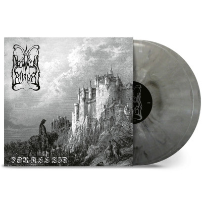 Dimmu Borgir - For All Tid 2LP 30 Years Anniversary Silver White Black Marbled Серебряно-бело-чёрный матовый винил Предзаказ
