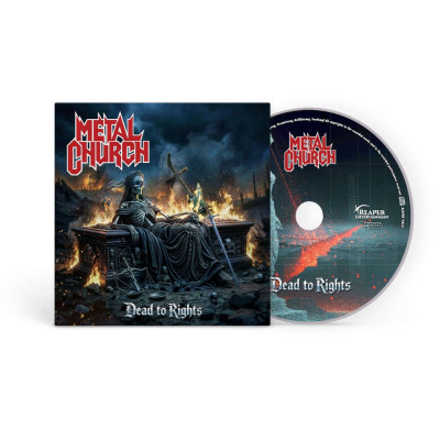 CD Metal Church - Dead To Rights CD Digipack Диджипак + Бонус трек Предзаказ