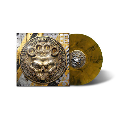 Виниловая пластинка Five Finger Death Punch - Legacy LP Янтарный с тёмным дымком винил Предзаказ