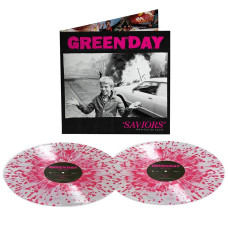 Green Day - Saviors 2LP Deluxe Edition Прозрачный с розовыми брызгами Предзаказ
