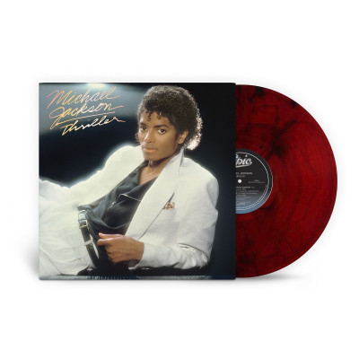 Виниловая пластинка Michael Jackson - Thriller LP красный с чёрным матовый винил Предзаказ