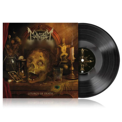 Mayhem - Liturgy of Death LP + 12-стр буклет чёрный винил Предзаказ