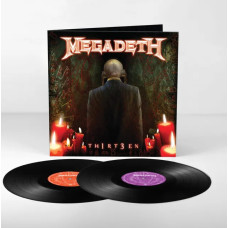 Megadeth Th1rt3en 2LP чёрный винил Предзаказ