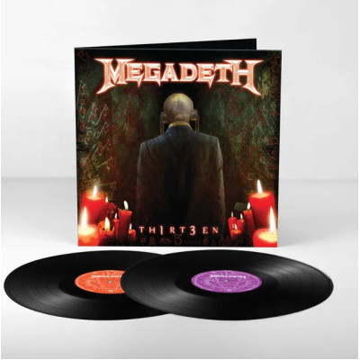Megadeth Th1rt3en 2LP чёрный винил Предзаказ