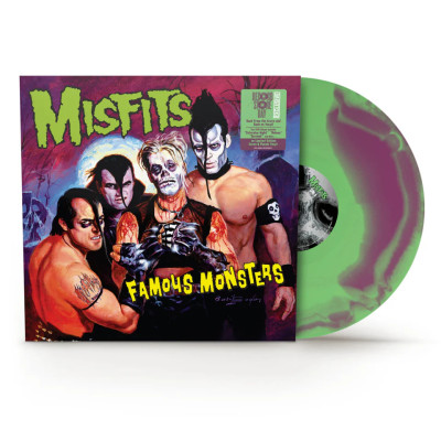 Misfits - Famous Monster LP (RSD-2026 Release) Green & Purple Splatter Vinyl Зелёно-фиолетовый винил Предзаказ