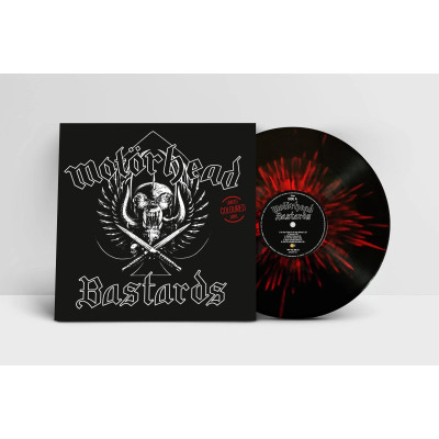 Виниловая пластинка Motörhead - Bastards LP Чёрный с красными брызгами Предзаказ