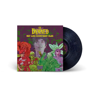 Виниловая пластинка The Damned - Not Like Everybody Else LP Переливчатый с блёстками винил Предзаказ