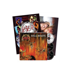 CD Slayer - Hell Awaits 3CD Earbook 40th Anniversary 3CD-бук в твёрдом переплёте + 60-стр буклет + постер Предзаказ