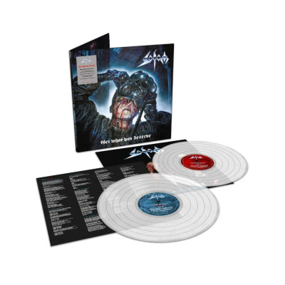  Sodom - Get What You Deserve 2LP Milky Clear Прозрачно-молочный винилПредзаказ