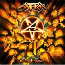 CD Anthrax - Worship Music CD Jewel Case