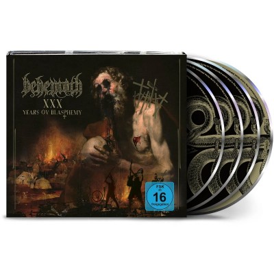 CD Behemoth - XXX Years Ov Blasphemy 3CD+Blu-Ray Digipack Предзаказ