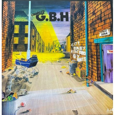 G.B.H. - City Baby Attacked By Rats LP Оранжевый винил с белыми брызгами