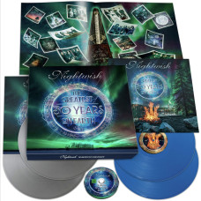 Виниловая пластинка Nightwish - The Greatest 30 Years On Earth 4LP+Blu-ray Бокс-сет Серебристый и синий винил + 36-стр. буклет Предзаказ Виниловая пластинка Nightwish - The Greatest 30 Years On Earth 4LP+Blu-ray Бокс-сет Серебристый и синий винил + 36-стр. буклет Предзаказ