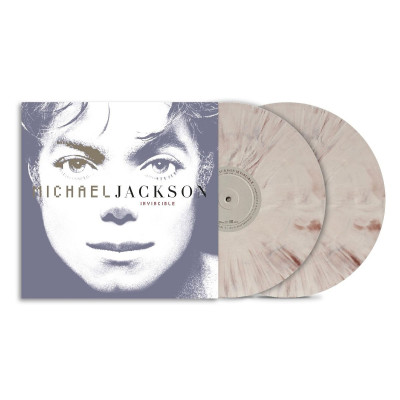 Виниловая пластинка Michael Jackson - Invincible (25th Anniversary) 2LP Каменно-серый мраморный винил Предзаказ