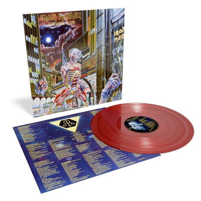 Виниловая пластинка Iron Maiden - Somewhere in Time (40th Anniversary) LP Тёмно-красный винил Предзаказ