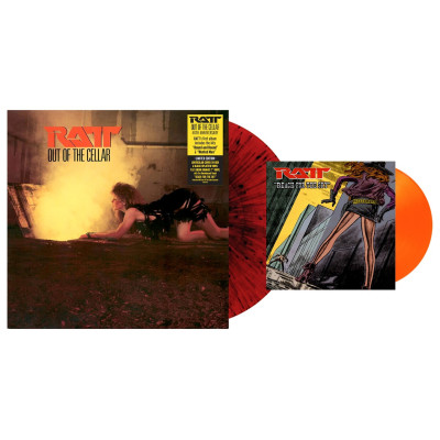 Ratt - Out Of The Cellar LP+7'' 3-D обложка, Красный винил с чёрными брызгами + Неоново-оранжевый винил Предзаказ