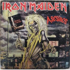 Iron Maiden - Asesinos (KIllers) LP 1981 Argentina Rare 5064 (51 1074501)