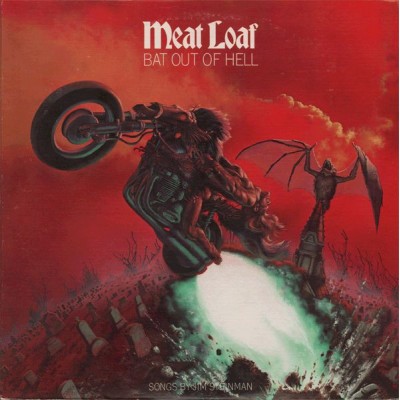 Meat Loaf - Bat Out Of Hell LP 1977 The Netherlands + вкладка EPC 82419