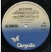 Blondie - Eat To The Beat LP 1979 UK + вкладка CDL-1225 CDL-1225