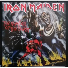 Iron Maiden - The Number Of The Beast LP Ltd Ed Argentina 2021 + вкладка + 16-стр буклет 29x21 см 825646252404