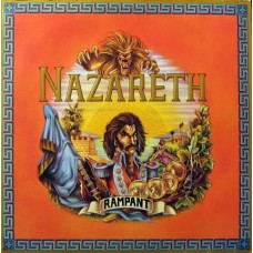 Nazareth - Rampant LP 70ies Reissue Scandinavia + вкладка 6370 401 / CREST 15