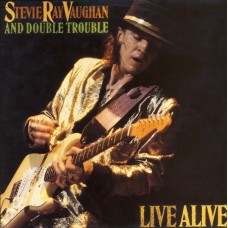 Stevie Ray Vaughan and Double Trouble - Live Alive 2LP 1986 Gatefold EPC 450238 1